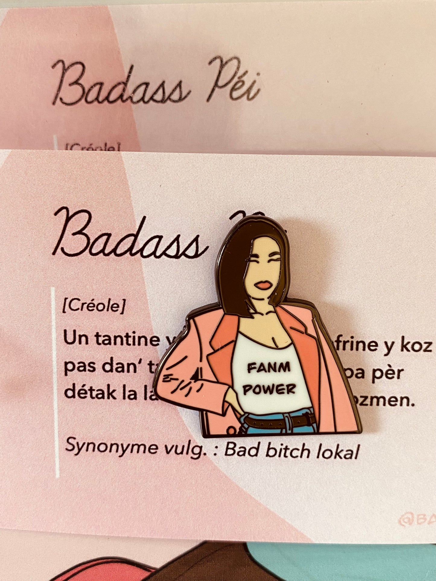 Pin's "Fanm Power"